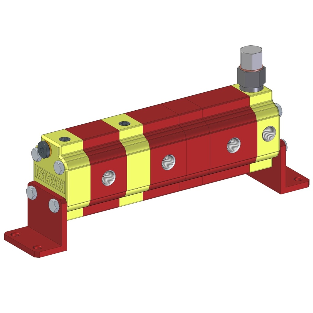 Divisore di Flusso rh001 del Gruppo 0 di Vivolo Vivoil Oleodinamica