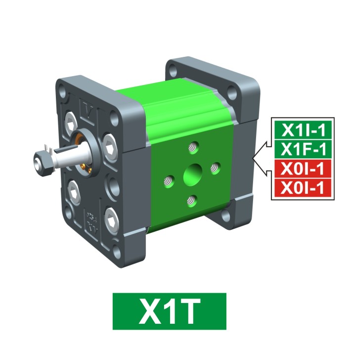 Elemento di Pompa Multipla xt101 del Gruppo 1 di Vivolo Vivoil Oleodinamica