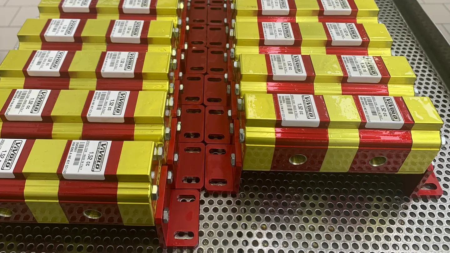 Druckverluste im Zahnradmengenteiler