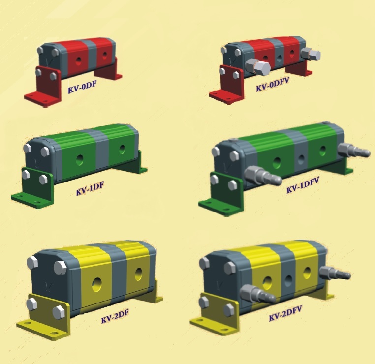 Vari modelli di divisori di flusso della serie KV