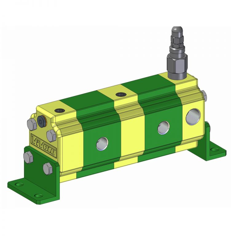 Hydraulic flow dividers gear type vivoil